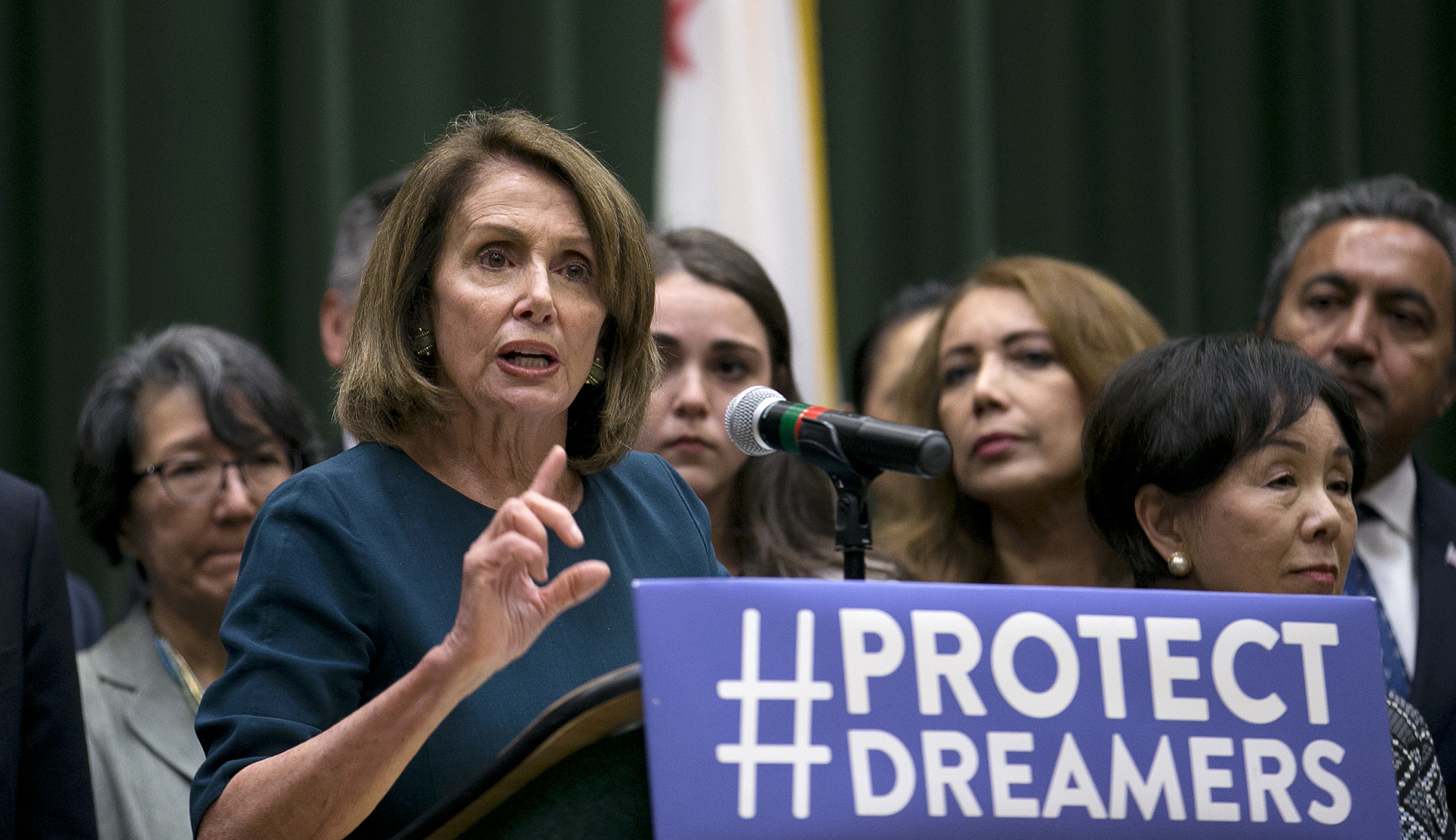 Nancy Pelosi: Withholding support on spending bills a ‘possibility’ if deal on DACA not reached