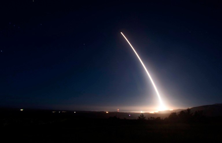 Serious ballistic missile threats are growing all around us, whether we like it or not. (U.S. Air Force via AP, File)