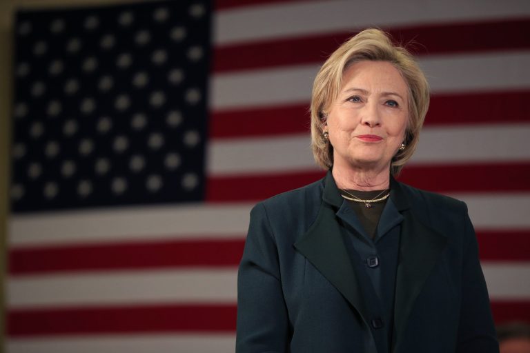 Democratic presidential candidate Hillary Clinton sent out a Halloween attack ad on Friday warning voters of the 