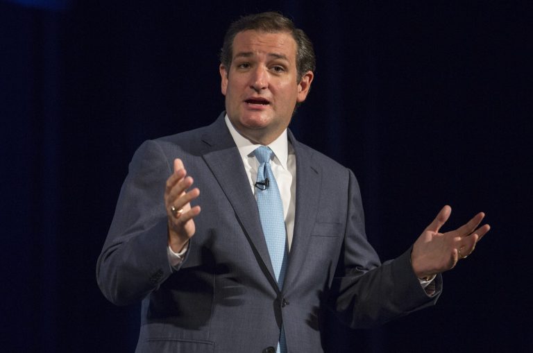 Sen. Ted Cruz has been traveling the country encouraging people to support a move to defund Obamacare. (AP/Justin Hayworth)