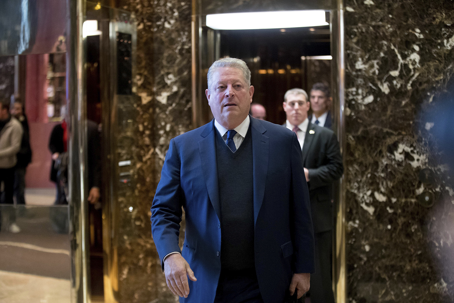 Gore, Trump hold ‘very productive’ meeting on climate issues