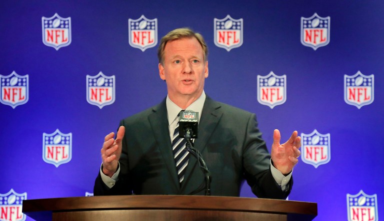 Goodell said NFL officials are focused on working with players 