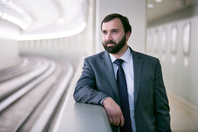 Zach Steacy is director of legislative operations for the House Armed Services Committee. (Graeme Jennings/Washington Examiner)