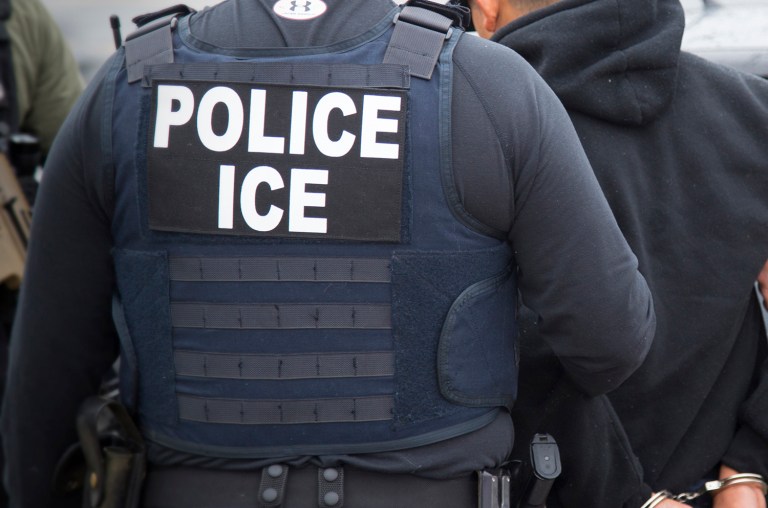 He worked for ICE, where he identified, located, arrested and removed illegal immigrants in the U.S. (Charles Reed/U.S. Immigration and Customs Enforcement via AP)