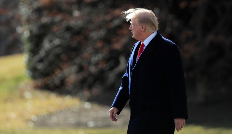 President Trump's legal counsel are reportedly suggesting he not interview with special counsel Robert Mueller, the man tasked with investigating if the Trump campaign colluded with the Kremlin. (AP Photo/Manuel Balce Ceneta)