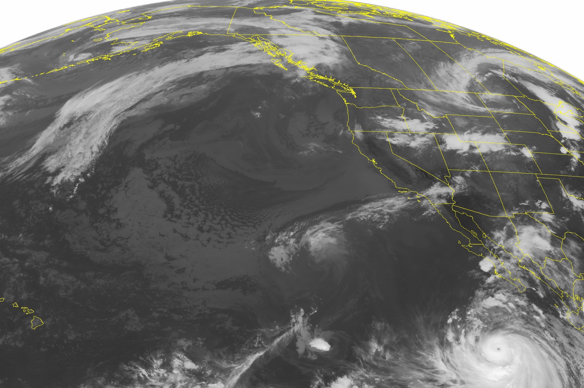Hurricane Marie weakens in Mexican Pacific