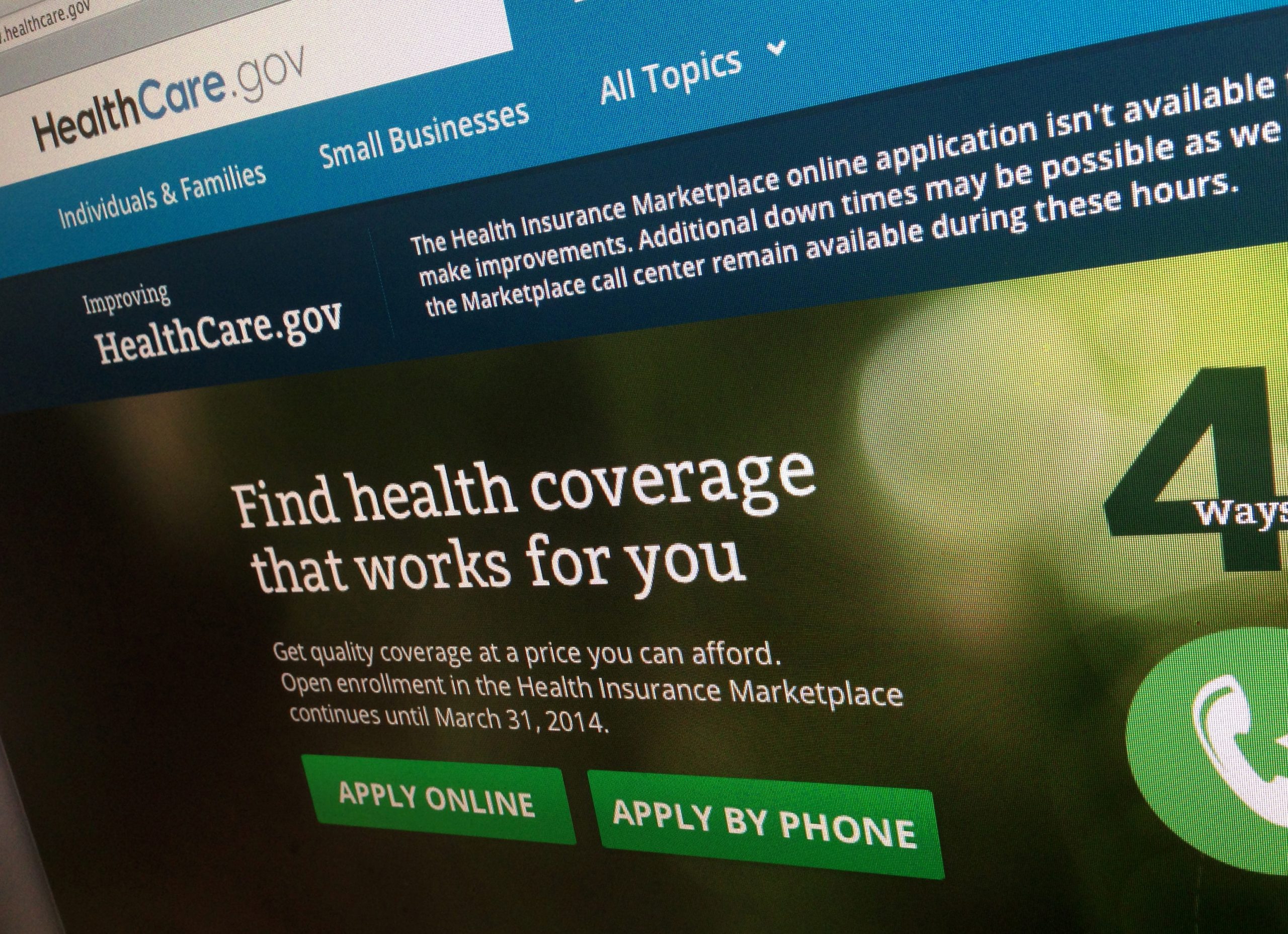 CMS: 2 million visits to healthcare.gov before deadline