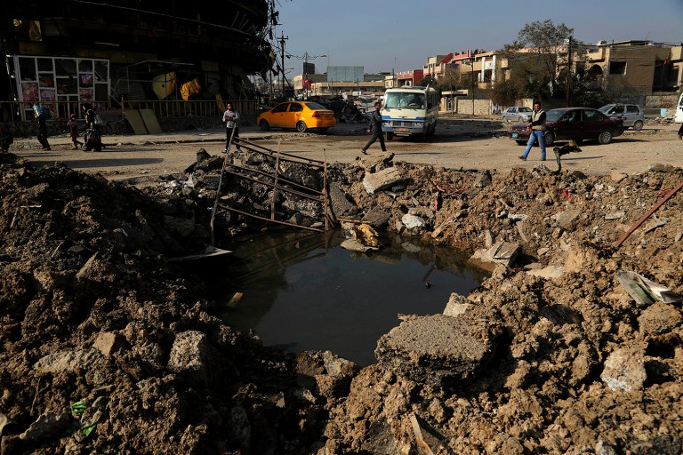 According to U.S. Central Command, the coalition carried out 31 airstrikes on targets in Iraq and Syria on Saturday. (AP Photo/ Khalid Mohammed)