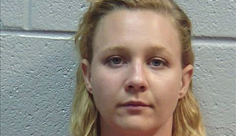 Reality Winner pleaded not guilty in U.S. district court to charges that she illegally retained and transmitted national defense information. (Lincoln County (Ga.) Sheriff's Office via AP)