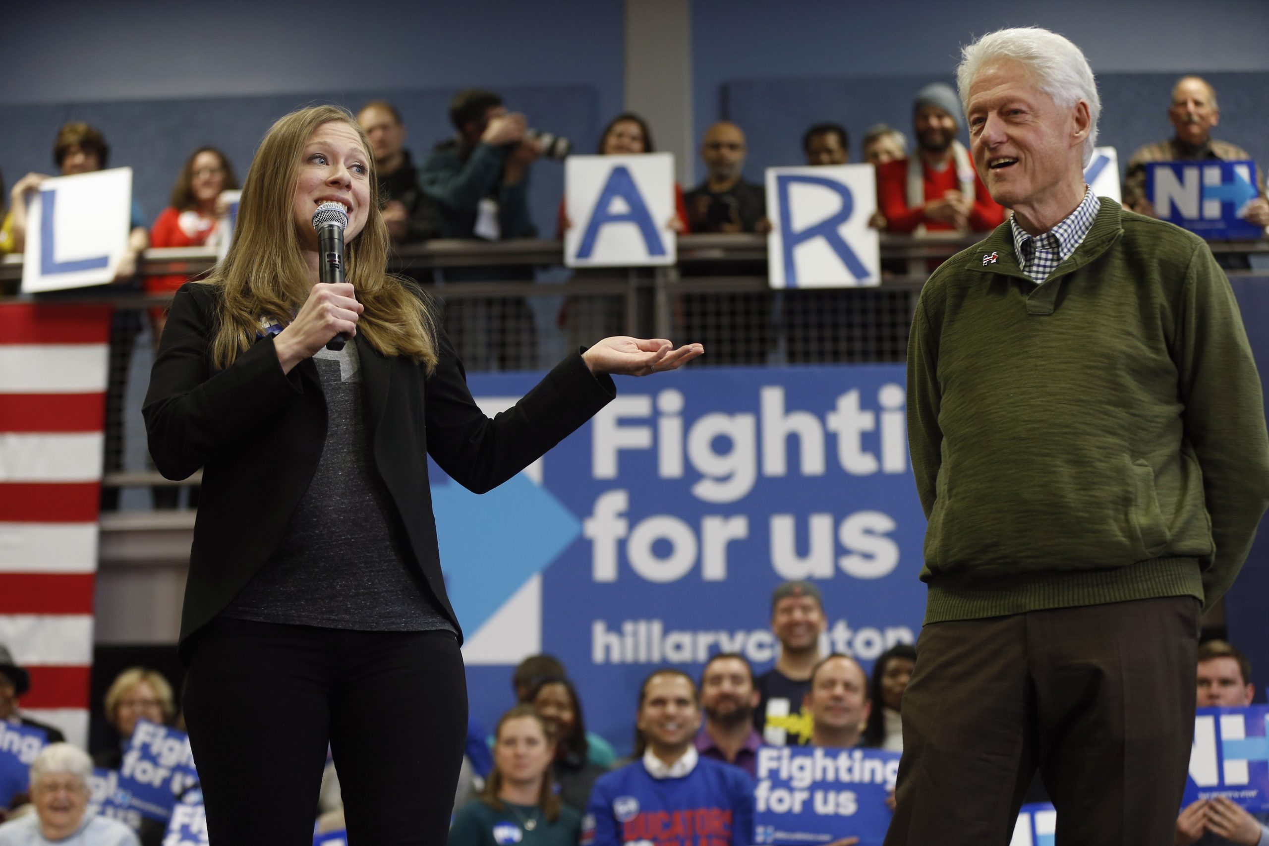 Surrogates, not Clinton, attack Sanders
