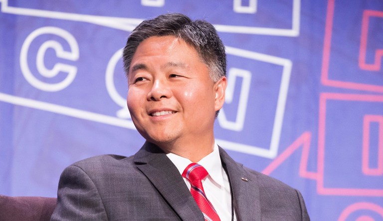 Rep. Ted Lieu, D-Calif., took a swing at President Trump on Twitter Sunday, pointing out that special counsel Robert Mueller could make use of the president's off-the-cuff tweets in his ongoing investigation. (Colin Young-Wolff/Invision/AP)