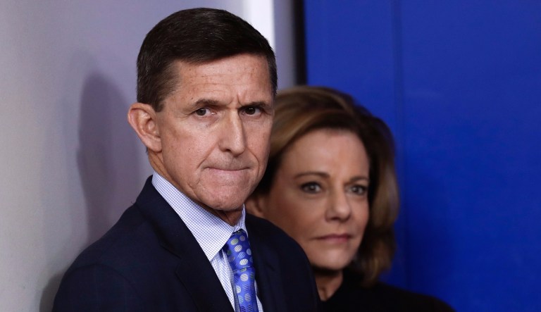 Democrats in Congress are concerned about possible conflicting statements by former national security adviser K.T. McFarland regarding contacts between fellow former national security adviser Michael Flynn and Russia's former ambassador. (AP Photo/Carolyn Kaster)