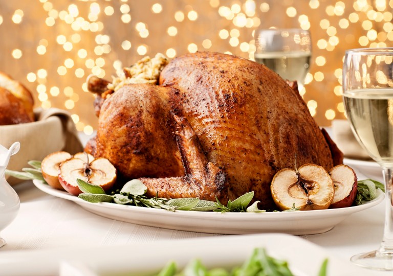 The menu for the White House Thanksgiving includes a half dozen hors d'oeuvres, turkey, prime rib, lots of side dishes and six kinds of pie. (iStock photo)
