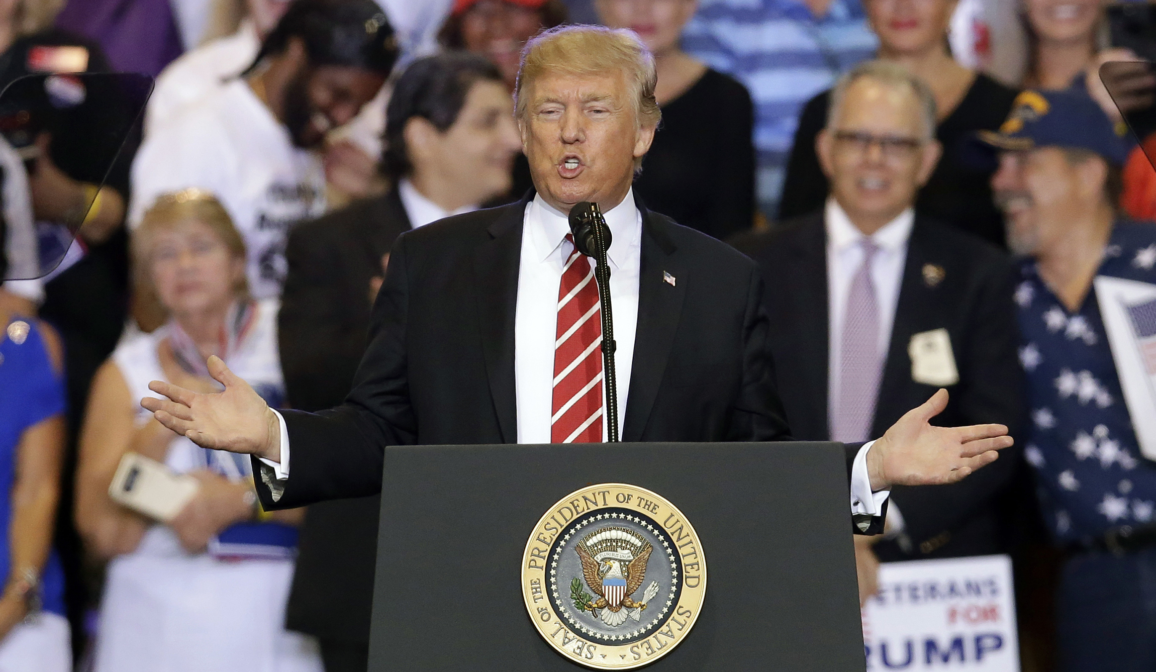 Trump campaign: At Phoenix rally, 18% attendees were Democrats and more than a quarter didn’t vote in 2016