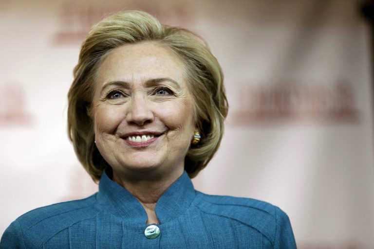 Former Secretary of State Hillary Clinton has 