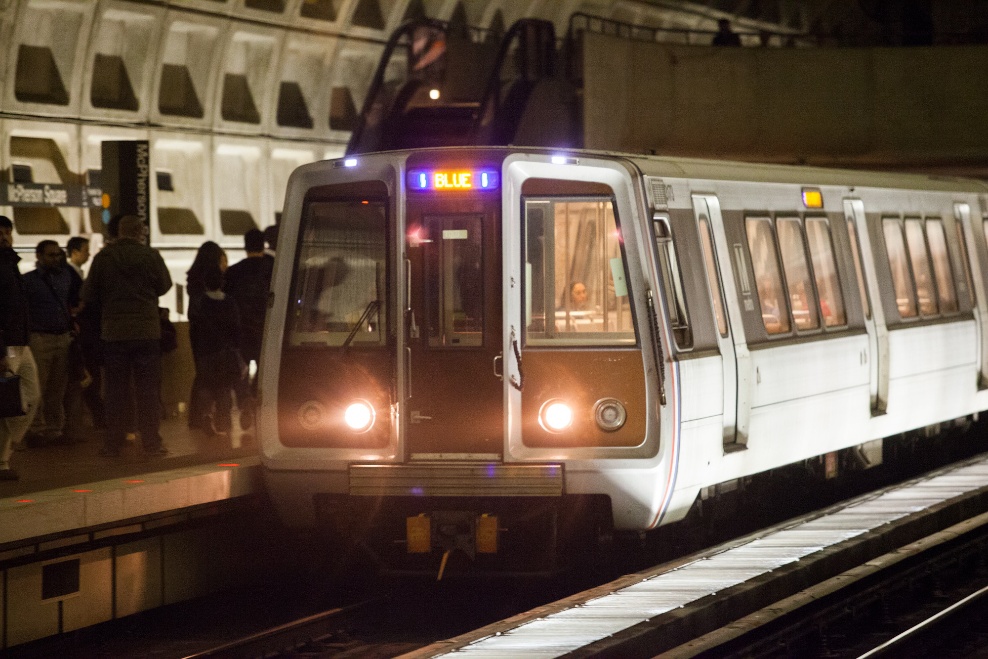 Metro train operators run five red signals