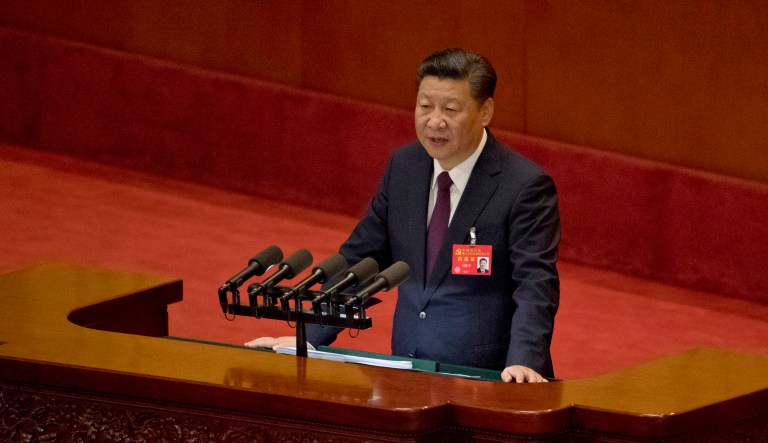 China wants to degrade U.S. interests. (AP Photo/Ng Han Guan)