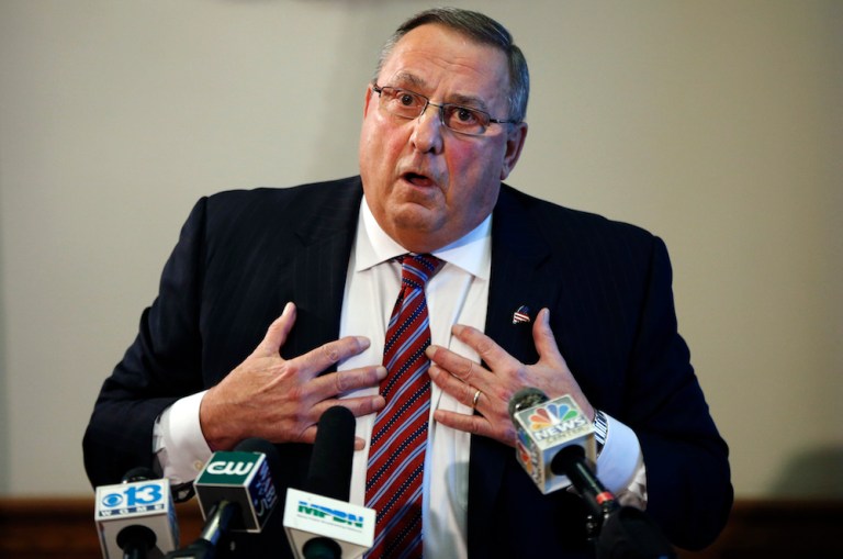 Just days earlier, LePage urged fellow Republican governors to sign on to a letter 