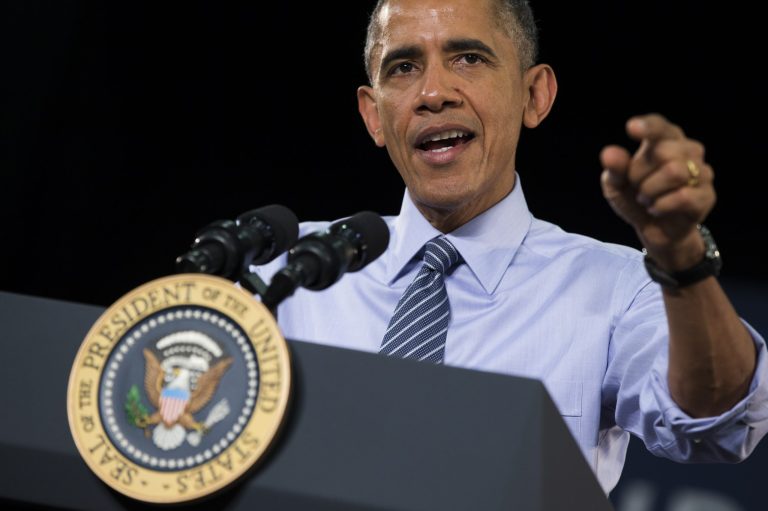 President Obama didn't intend to make the Battle of Yarmuk (636 A.D.) a 2015 news item. (AP Photo/Evan Vucci)