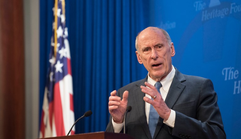 Director of National Intelligence Dan Coats said influence operations 