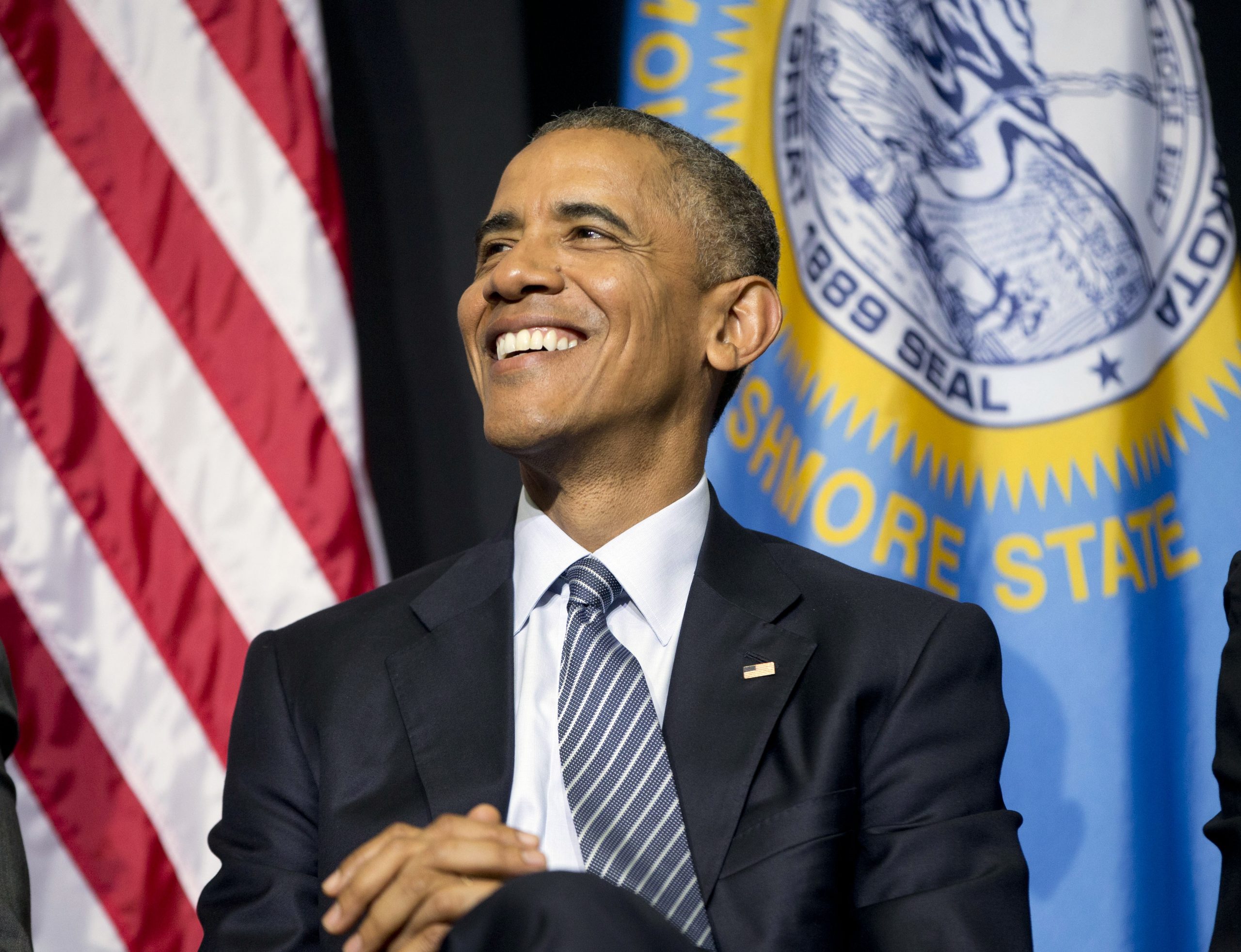 Obama checks off 50th state: South Dakota