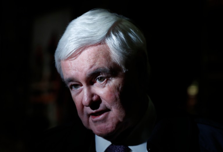 Hours before the House is scheduled to vote on the bill, Gingrich is questioning the administration's decision. (AP Photo/Carolyn Kaster)