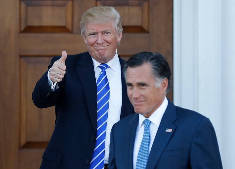 Twelve years after George W. Bush set a record for the number of votes won by a Republican presidential candidate, Trump has just barely inched past him. (AP Photo)