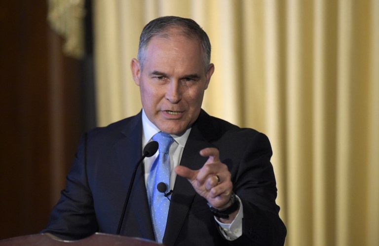 EPA head told states they don't have to comply with the Clean Power Plan. (AP Photo/Susan Walsh)