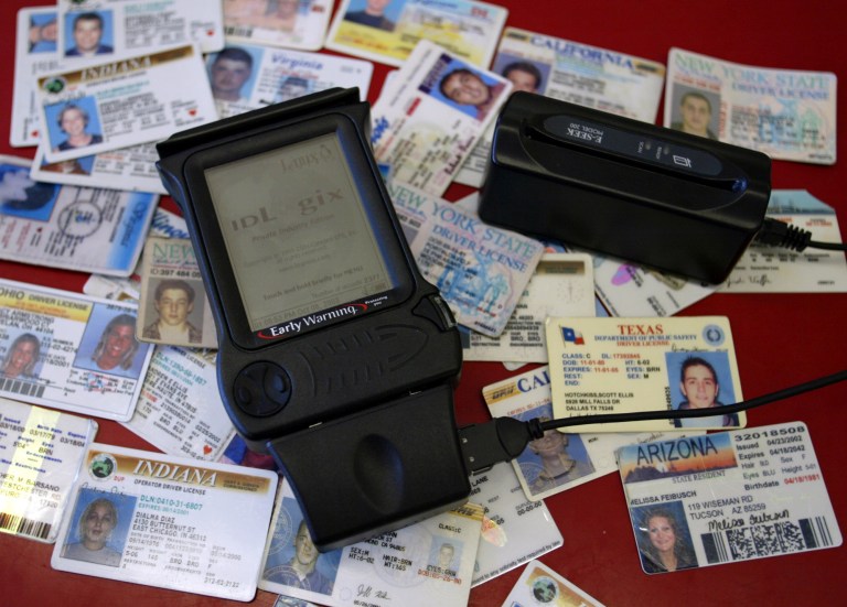 When Bonnie Wilson was in college, she was accused by a police officer of obtaining painkillers using forged prescriptions. In reality, Wilson had committed no crime, as she was 30 miles away at college when it took place. (AP Photo/Michael Conroy)