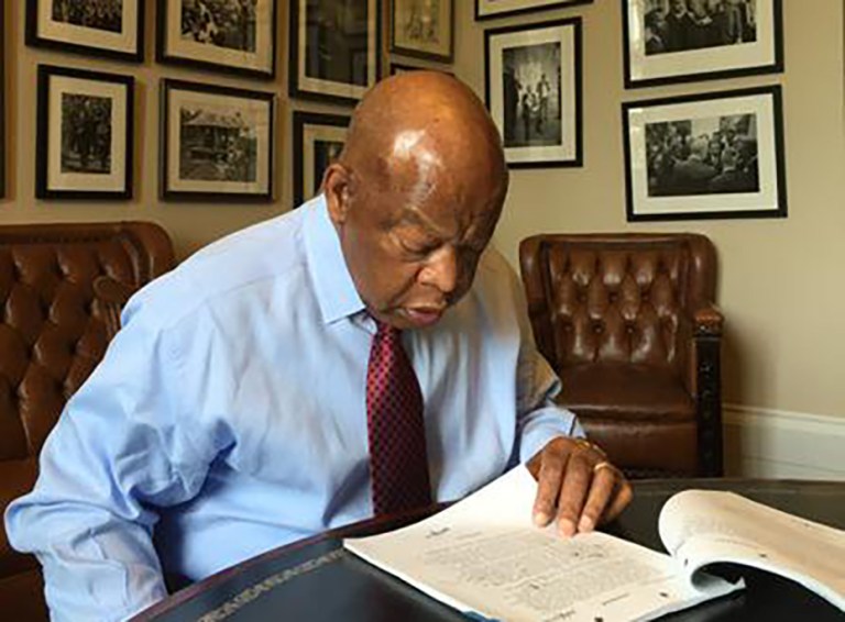 Government officials abuse power. That's one reason we have due process protections, and strictly limited and separated government powers. Just ask John Lewis. (AP Photo)