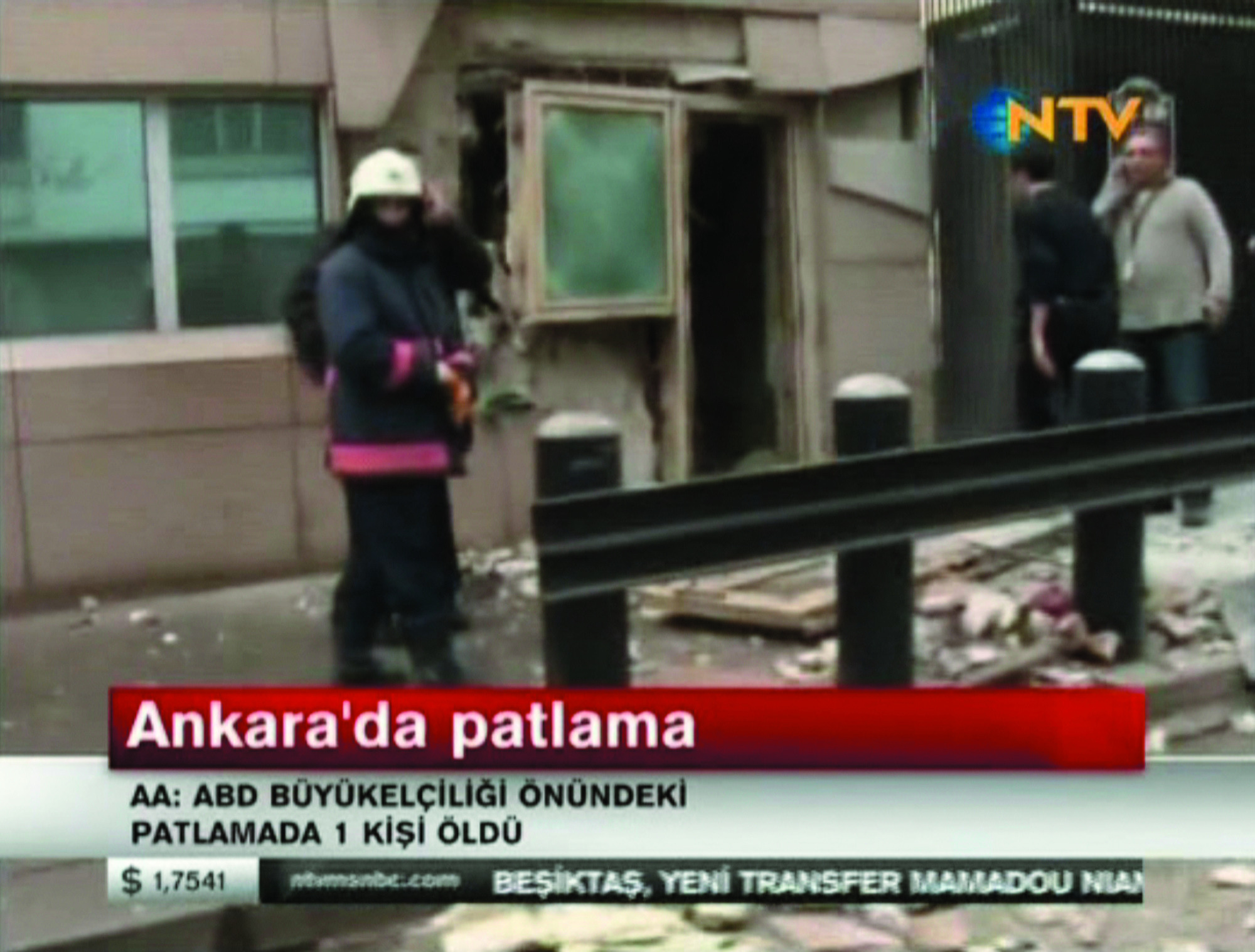 Police: Suicide bombing at US Embassy, 2 dead