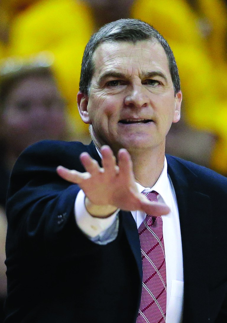 Patrick Semansky/AP
Coach Mark Turgeon and Maryland may be hosting Duke for the final time Saturday.