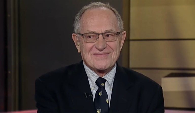 "That's what Thomas Jefferson did, that's what Lincoln did, that's what Roosevelt did. We have precedents that clearly establish that," Dershowitz said.