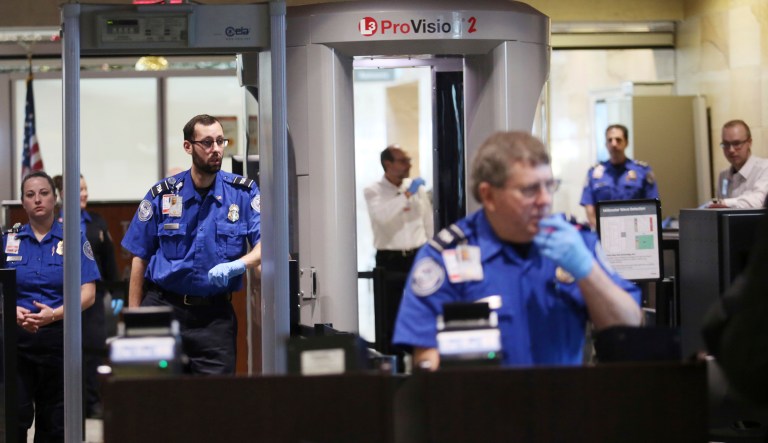 TSA Administrator David Pekoske said changes the government made to its air travel policies were among the agency's biggest achievements in 2017. (Jake Danna Stevens/The Times & Tribune via AP)