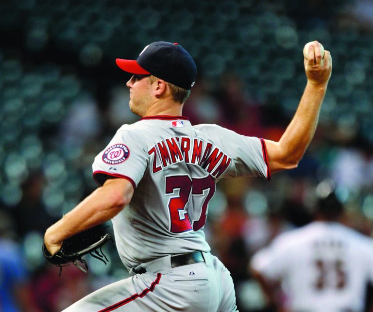 Bob Levey/Getty Images
Washington Nationals right-hander Jordan Zimmermann is 9-6 with a 2.35 ERA and 110 strikeouts this season.