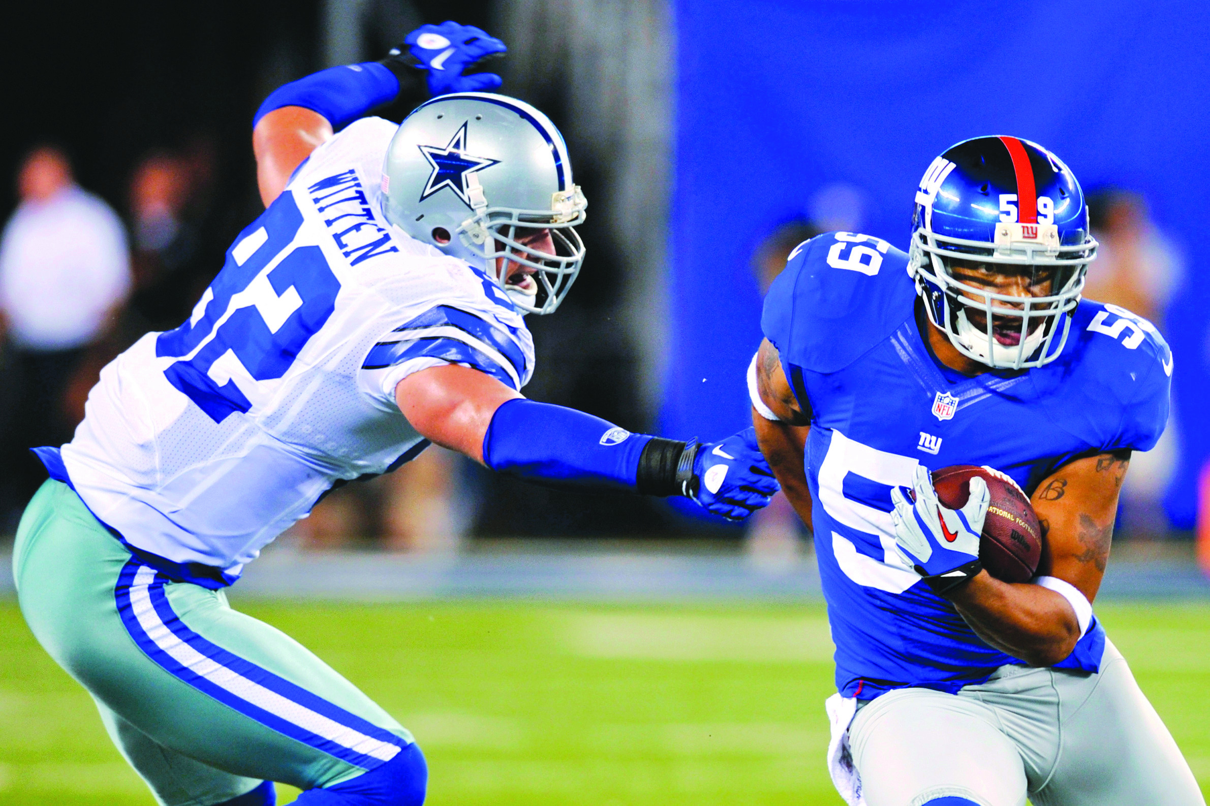 Witten inspires Dallas victory