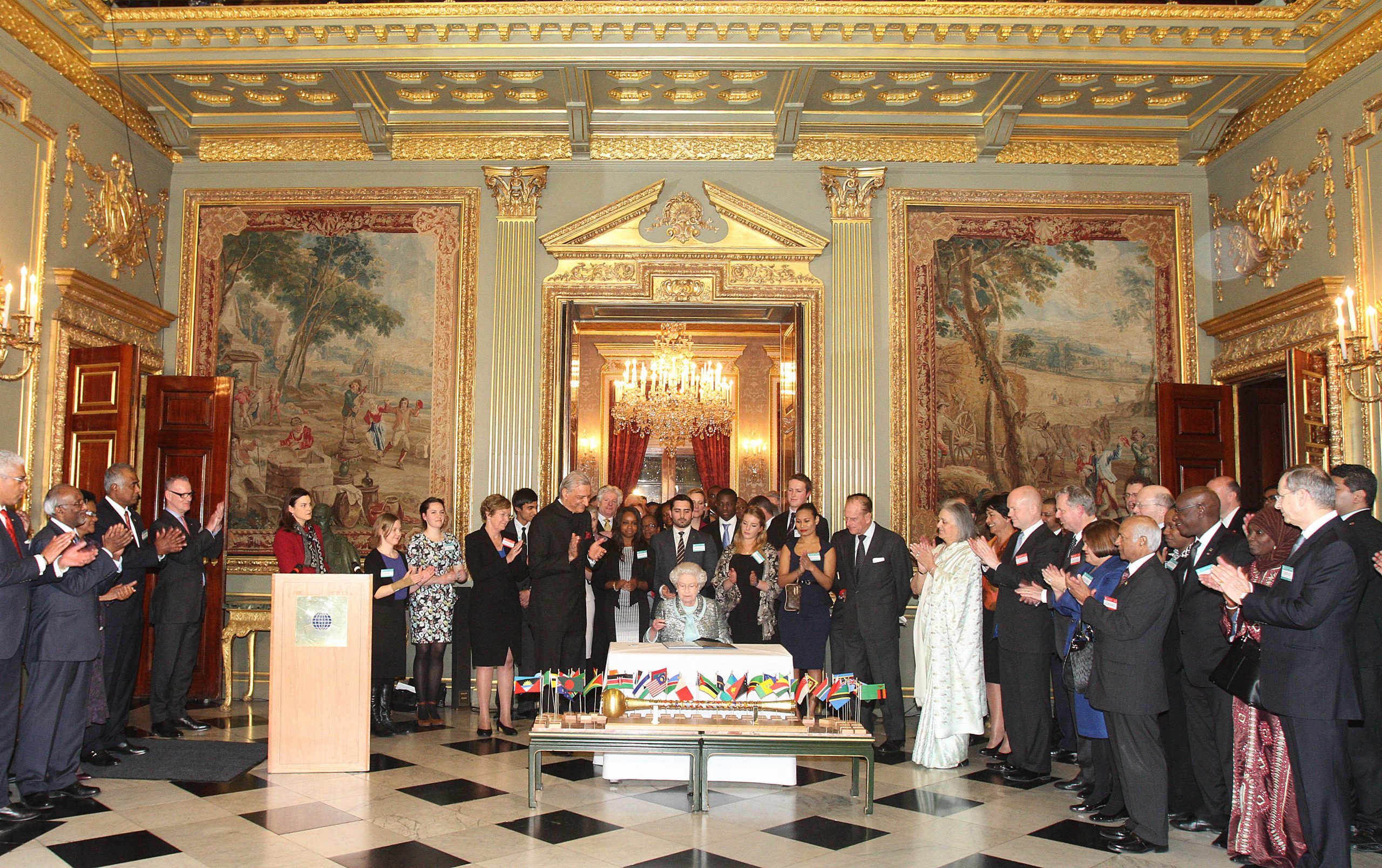 UK queen celebrates Commonwealth Day after illness