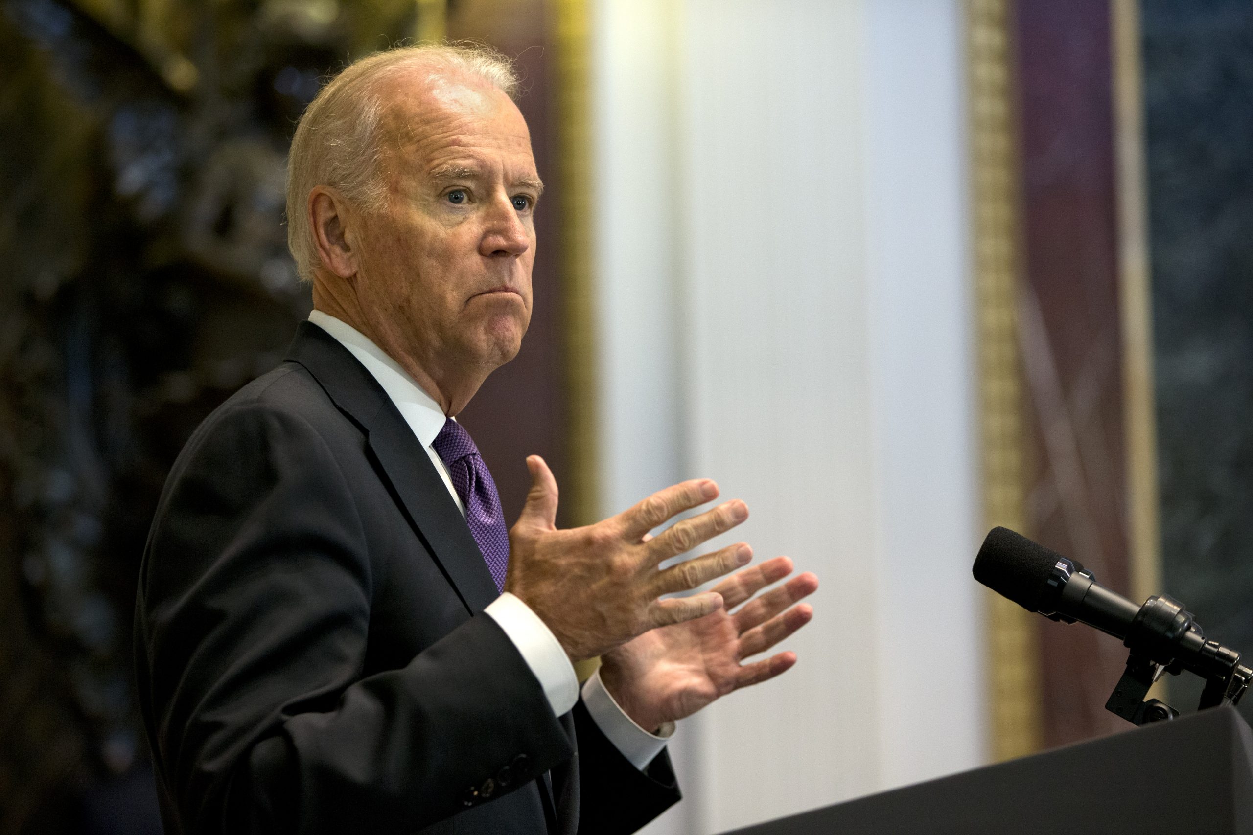 When Biden visits, even the bridges collapse
