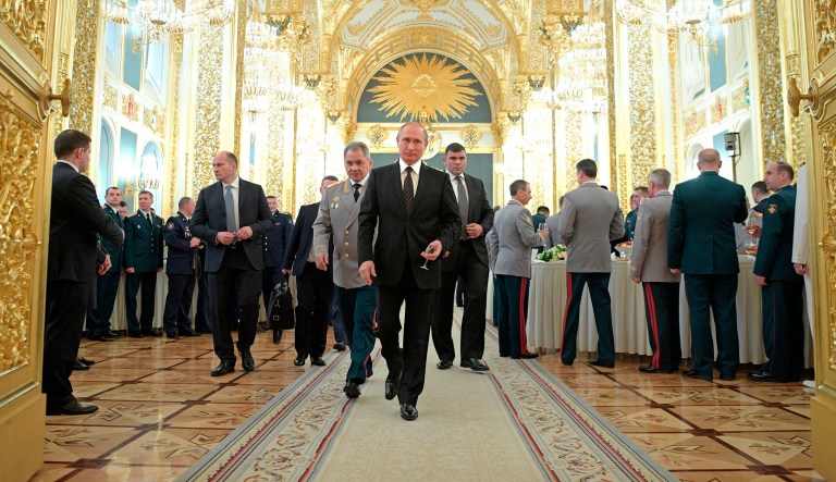 Russian President Vladmir Putin is driving his country's interference in both United States and European elections, according to four experts. (Alexei Druzhinin/Sputnik, Kremlin Pool Photo via AP)