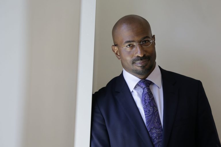 Political commentator Van Jones suggested President Trump study California to learn how an economy can prosper with stronger environmental regulations. (AP Photo/Peter Morgan)