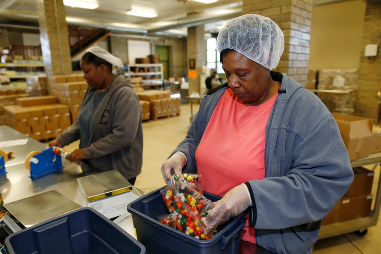 The program is providing job training and education grants that range between $3 and $4 million to 14 different partnerships across the country. (AP Photo/David Zalubowski, File)