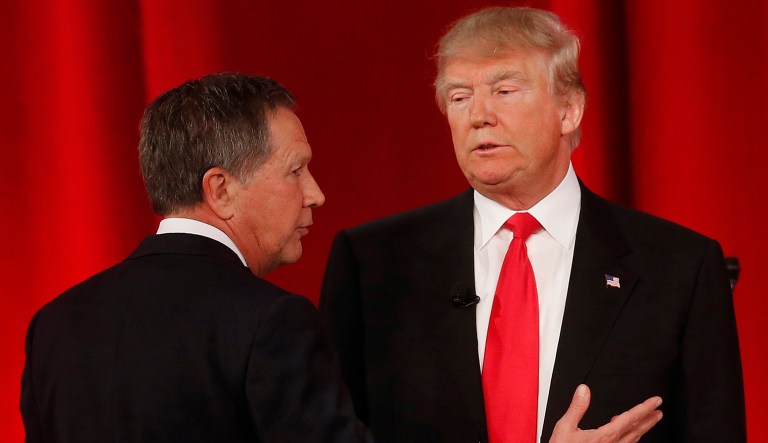 Kasich has long been critical of Trump. (AP Photo/John Bazemore)
