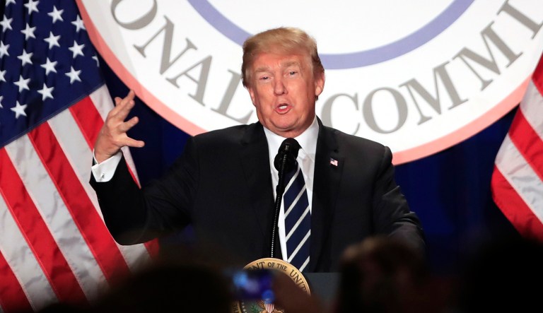 President Trump tweeted Friday morning, 