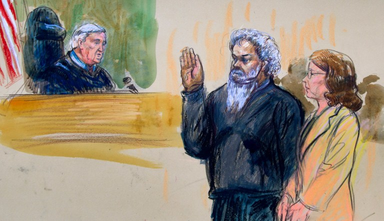 The seven-week trial featured testimony from survivors of the raid that killed four Americans and wounded others on Sept. 11, 2012. (AP Photo/Dana Verkouteren)