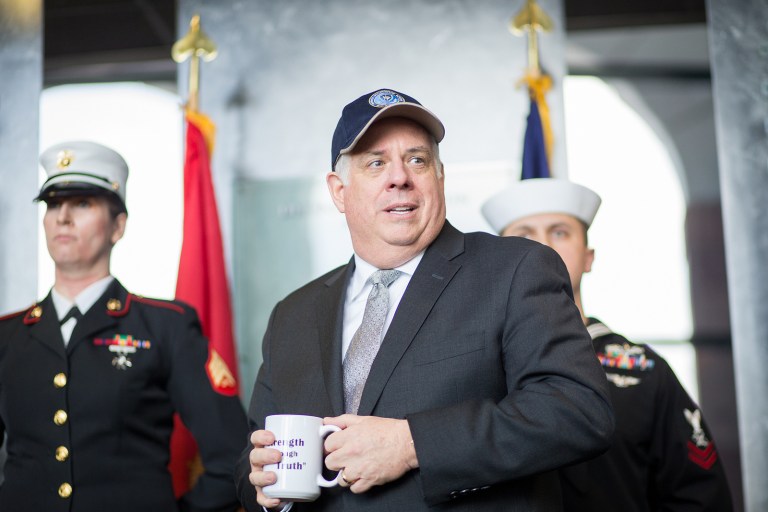 Larry Hogan Says He Doesn’t Plan to Vote for Trump