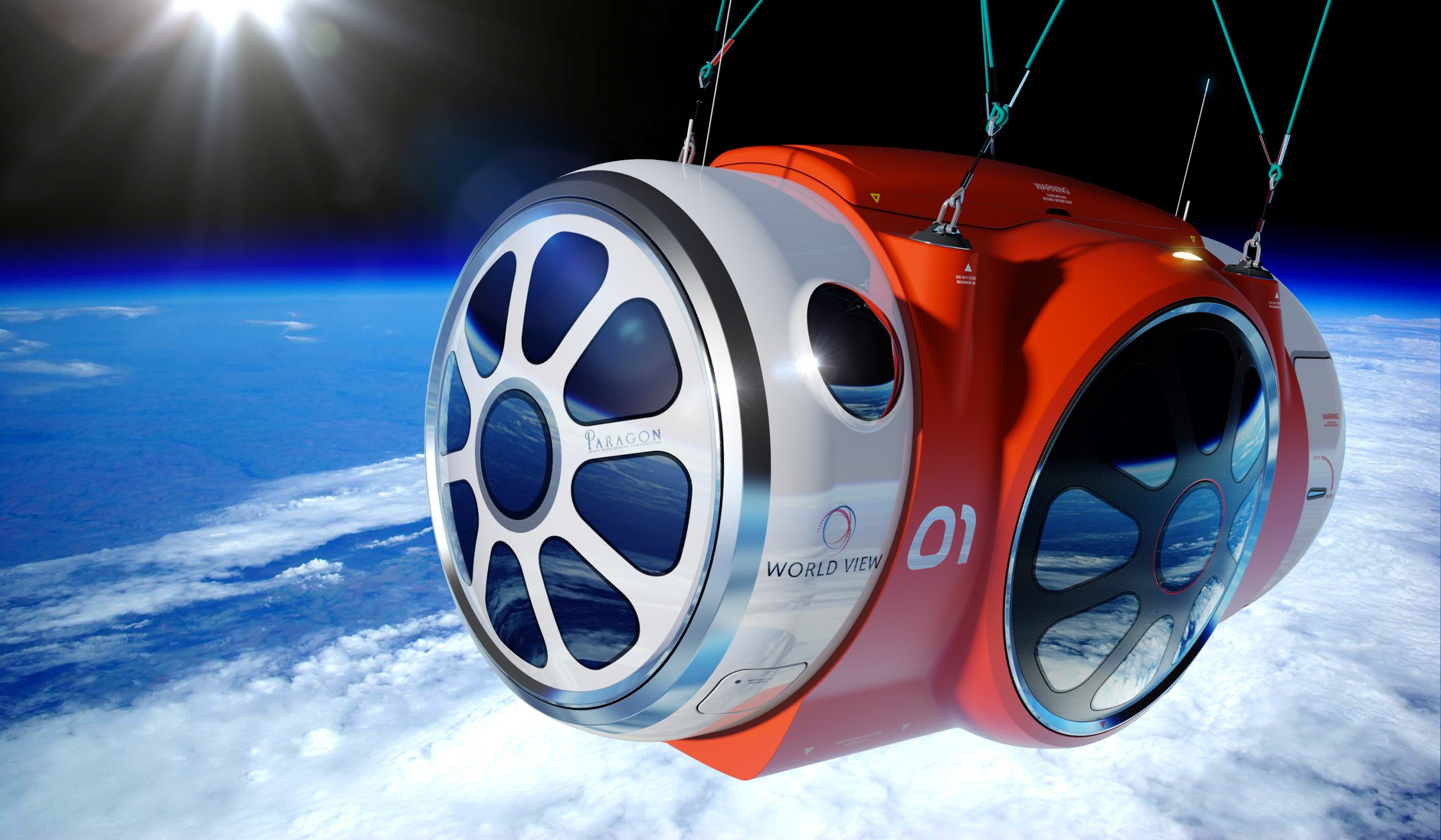 Company successfully tests space-tourism balloon