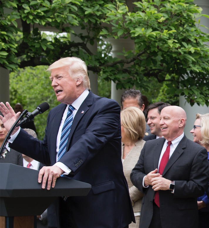 Trump and the House GOP Celebrate a Health Care Win