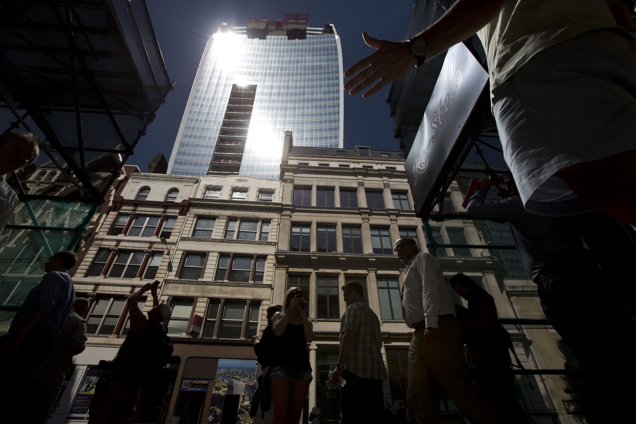 UK tower accused of melting car to get sunshade