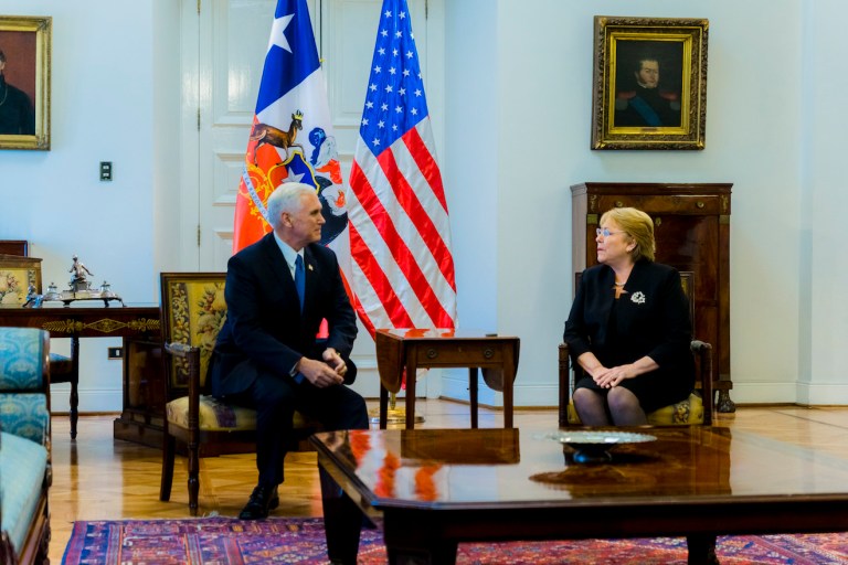 Pence Cuts Latin American Trip Short for National Security Council Meeting