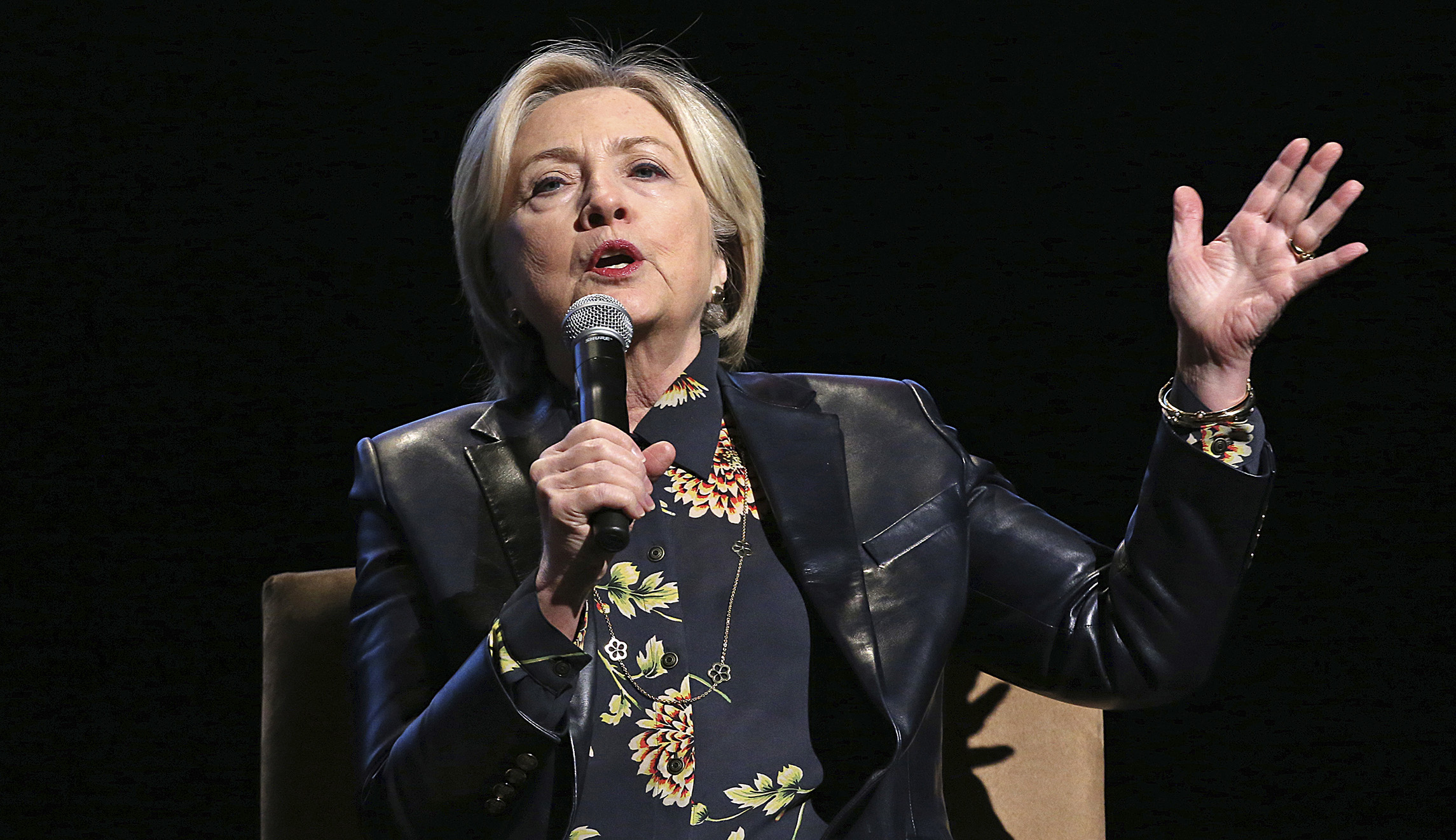 Hillary Clinton on Trump presidency: ‘I get overwhelmed at least a dozen times a day’